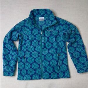 Columbia Sportswear Girls' Benton Springs II Printed Fleece Jacket
